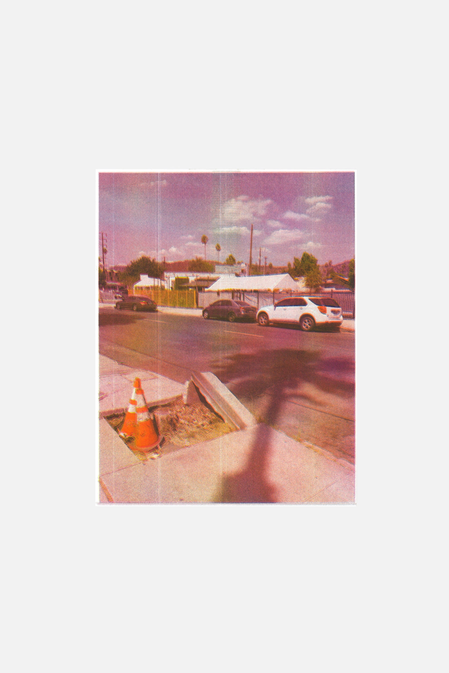 Photography Prints Cityscape risograph print by 16 Sixteen