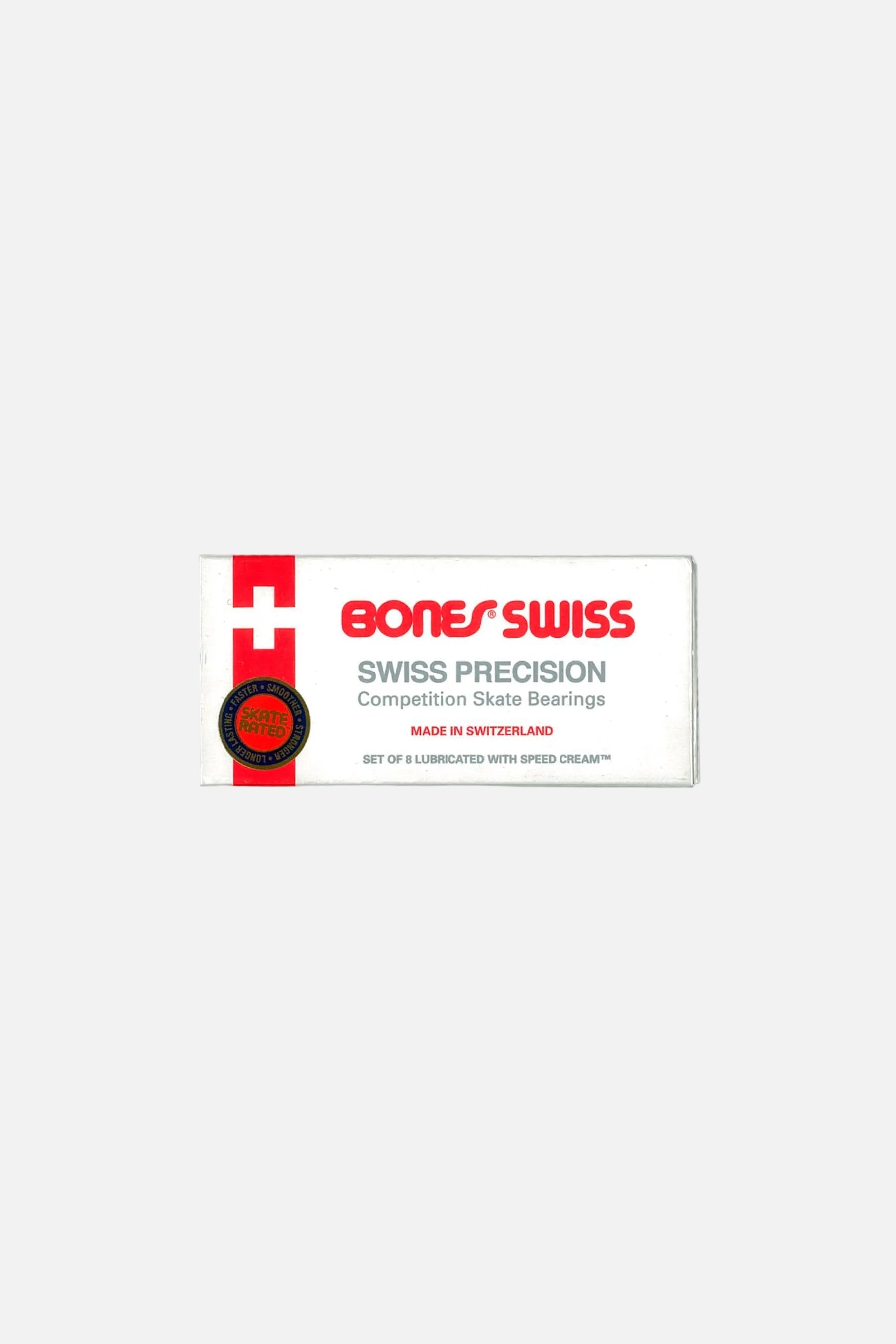 Swiss Skateboard Bearings 8 pack