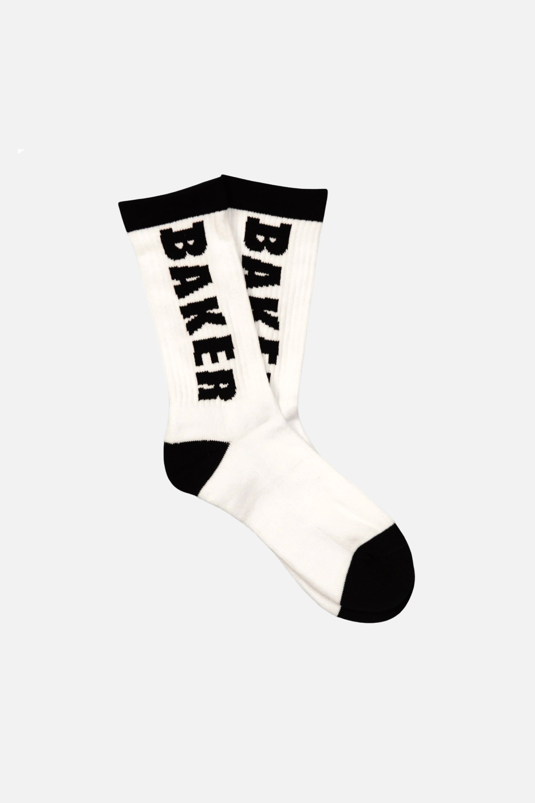 Black Letters White Socks