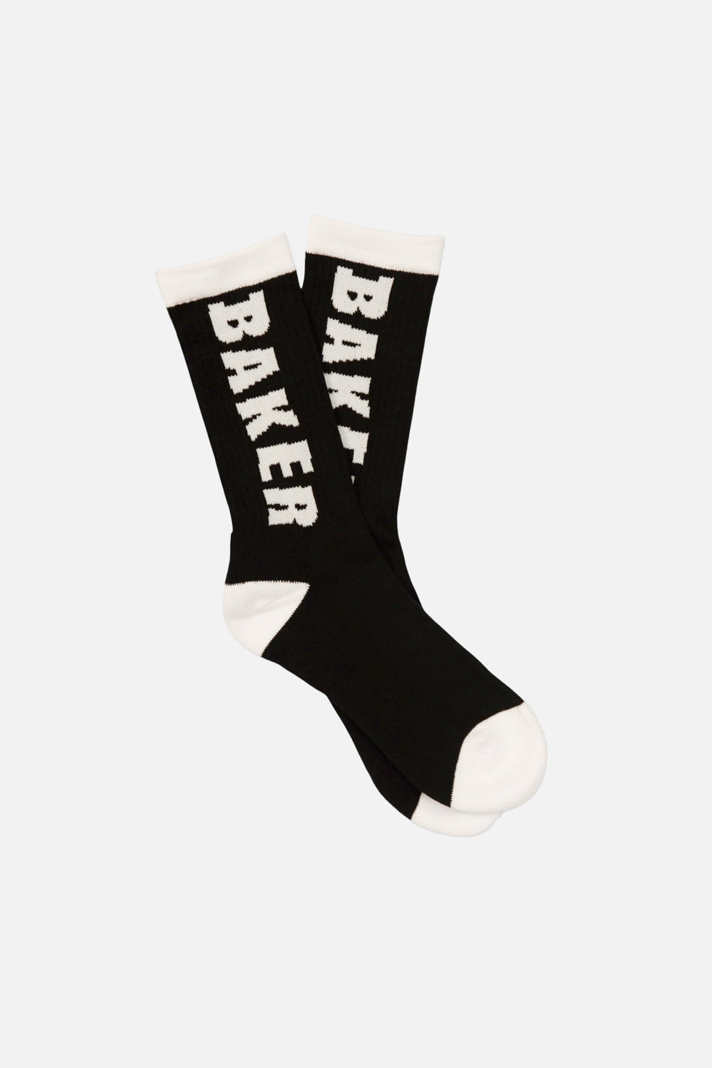 Black Letters Black Socks