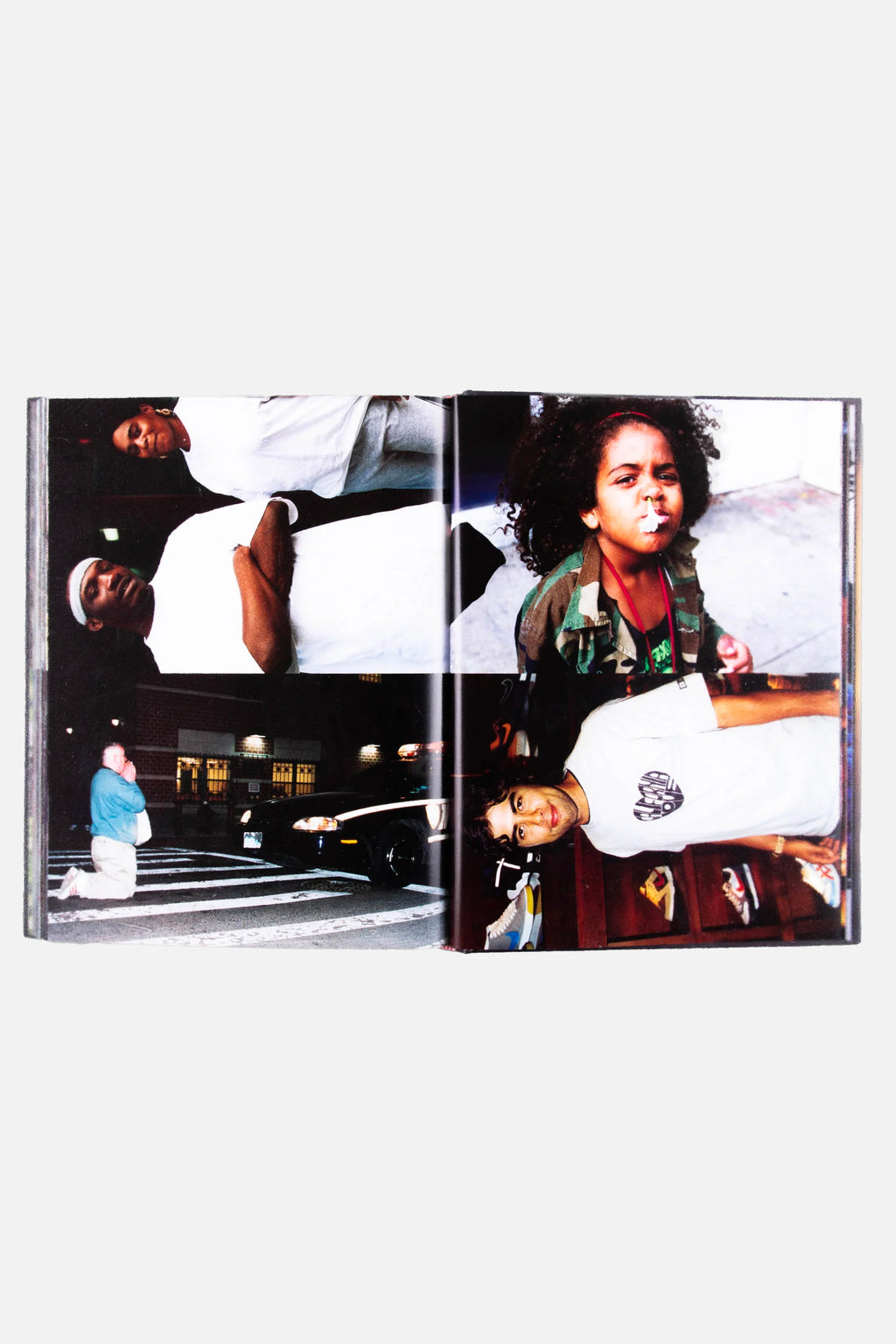 Interior spread from Alain Levitt NYC 2000–2005 photography book 2