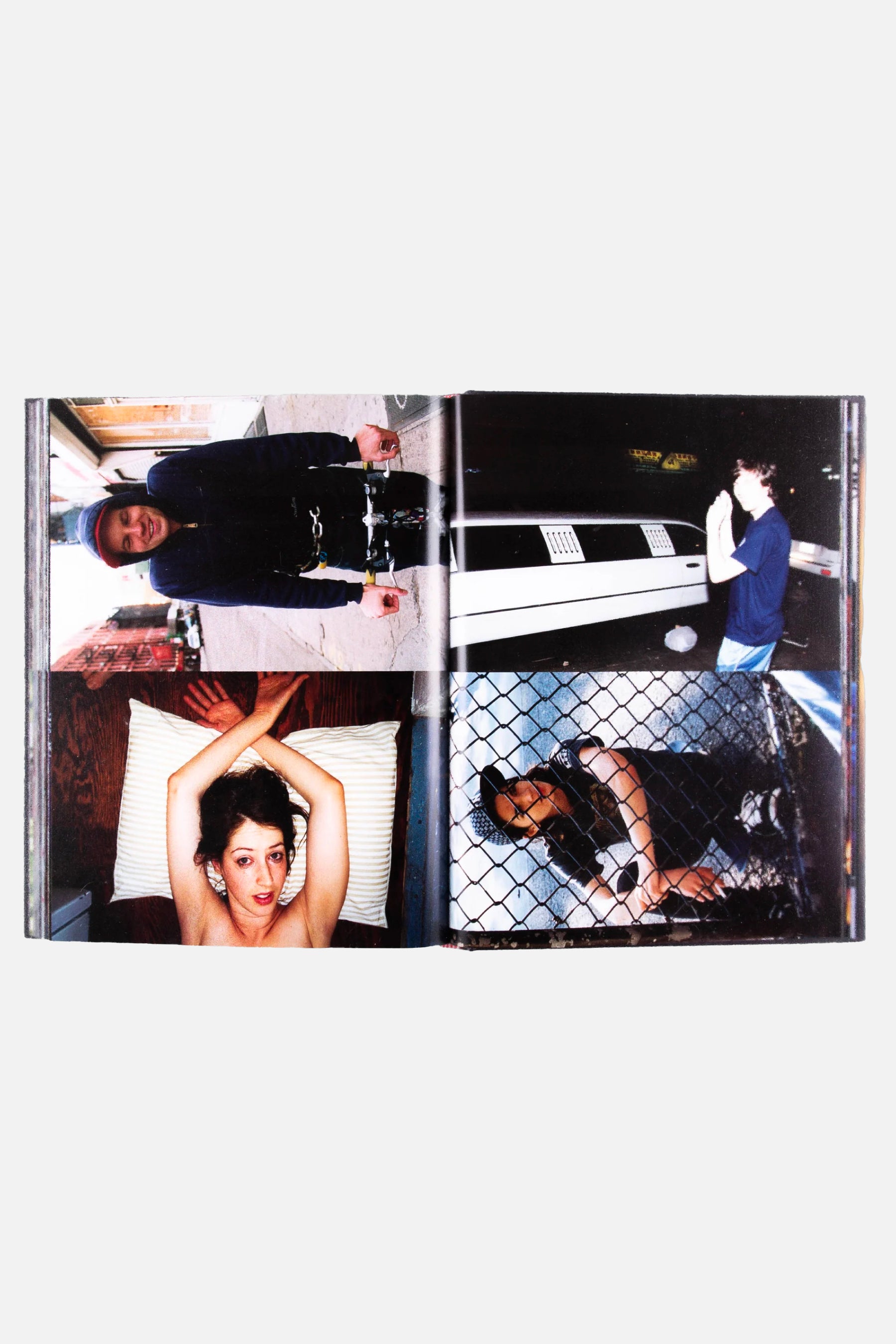 Interior spread from Alain Levitt NYC 2000–2005 photography book 3