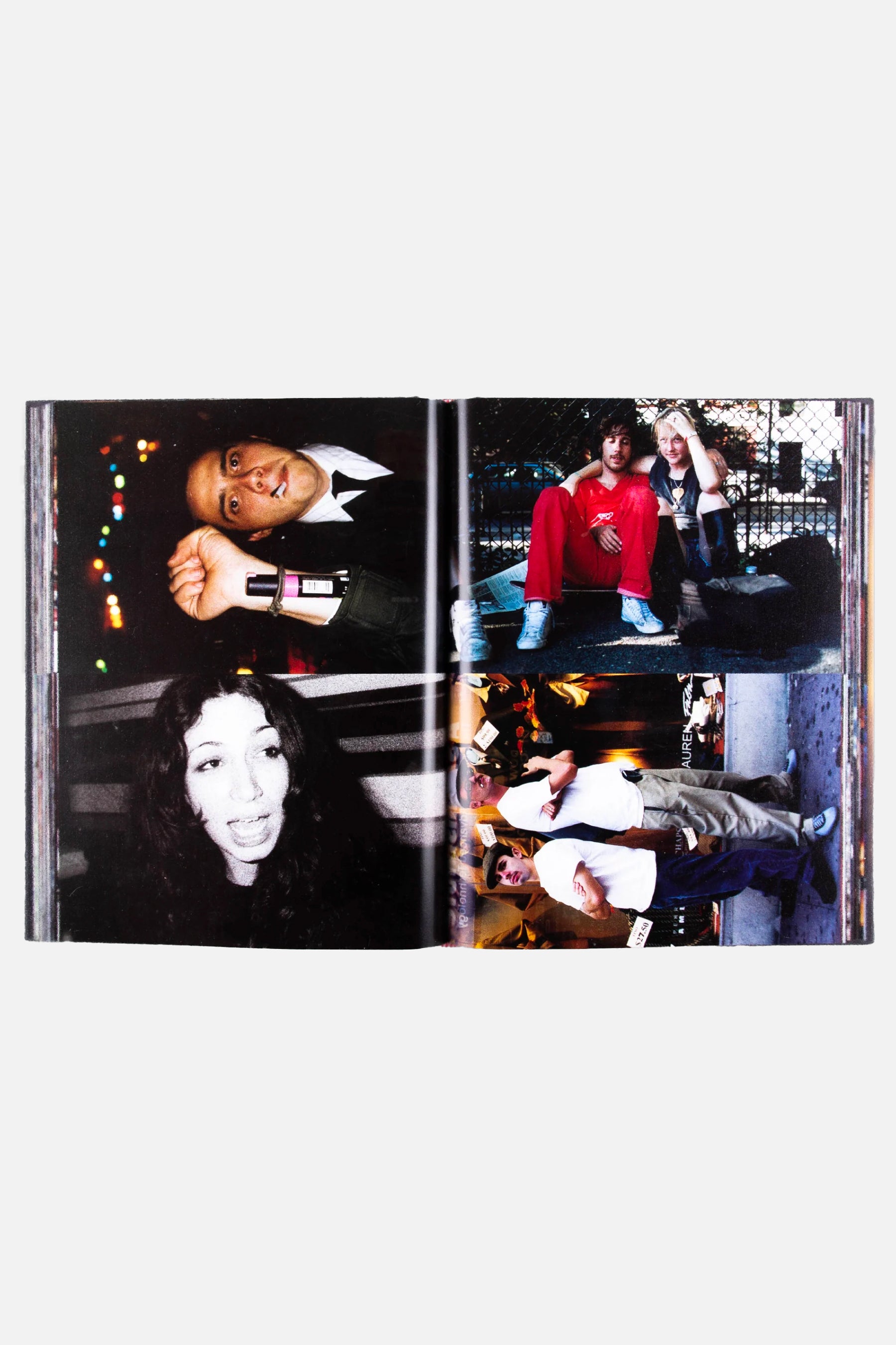 Interior spread from Alain Levitt NYC 2000–2005 photography book 4