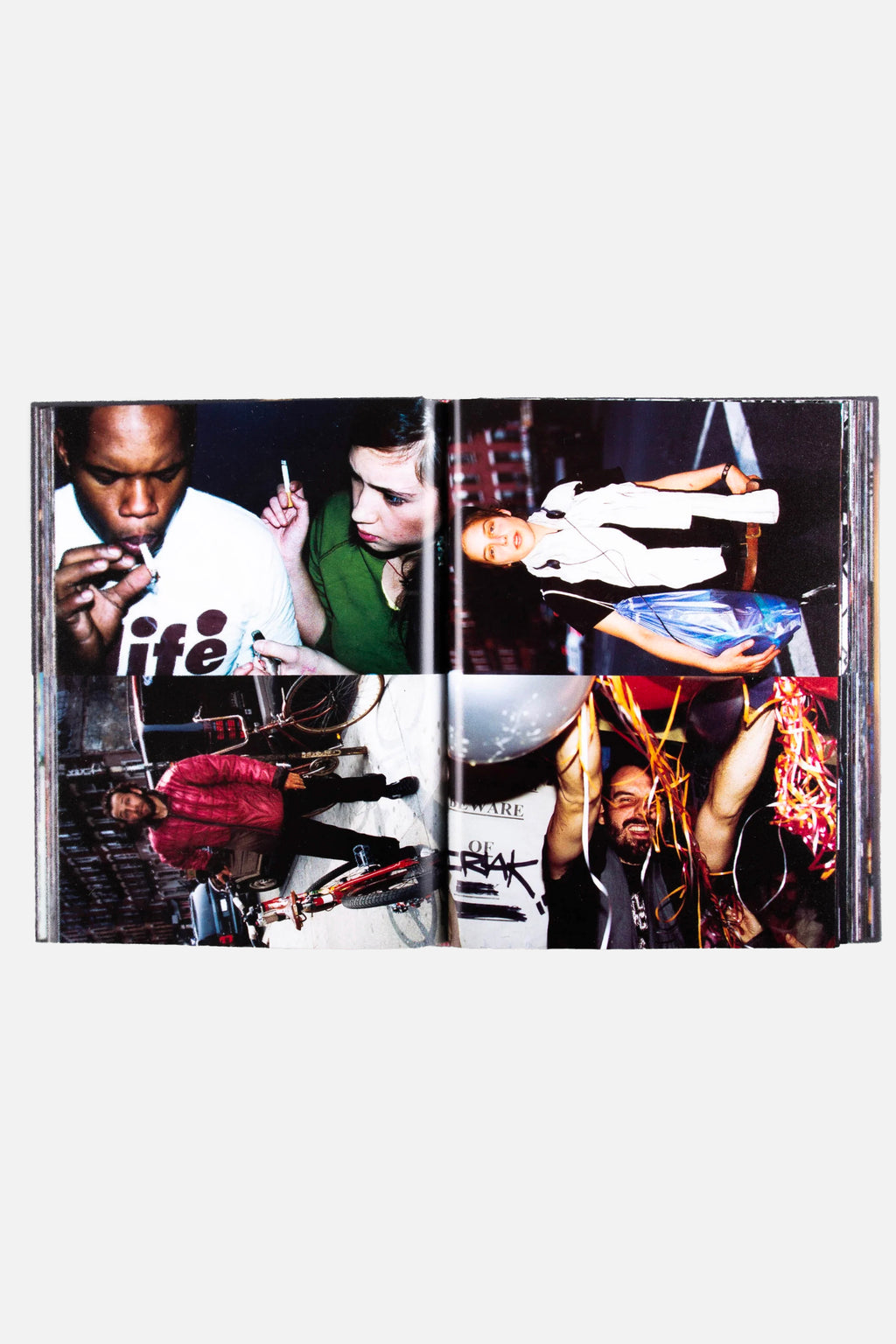 Interior spread from Alain Levitt NYC 2000–2005 photography book 7