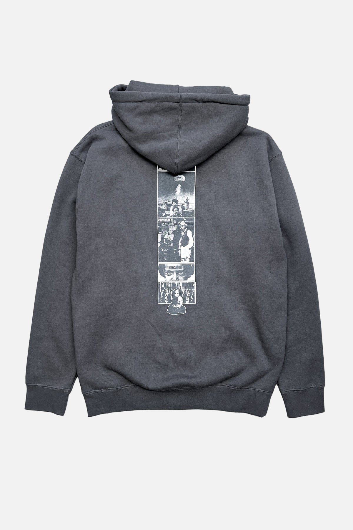 Back view of 2025 Dill Collage Zip Hoodie by Fucking Awesome