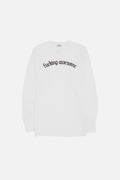 Blackletter Logo Long Sleeve Thermal by Fucking Awesome in waffle cotton