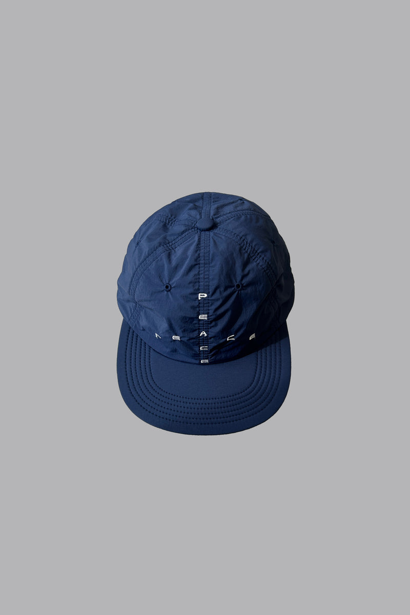 Soft Brim 6 Panel Cap (Big Peace) | Garbage – 16(Sixteen)