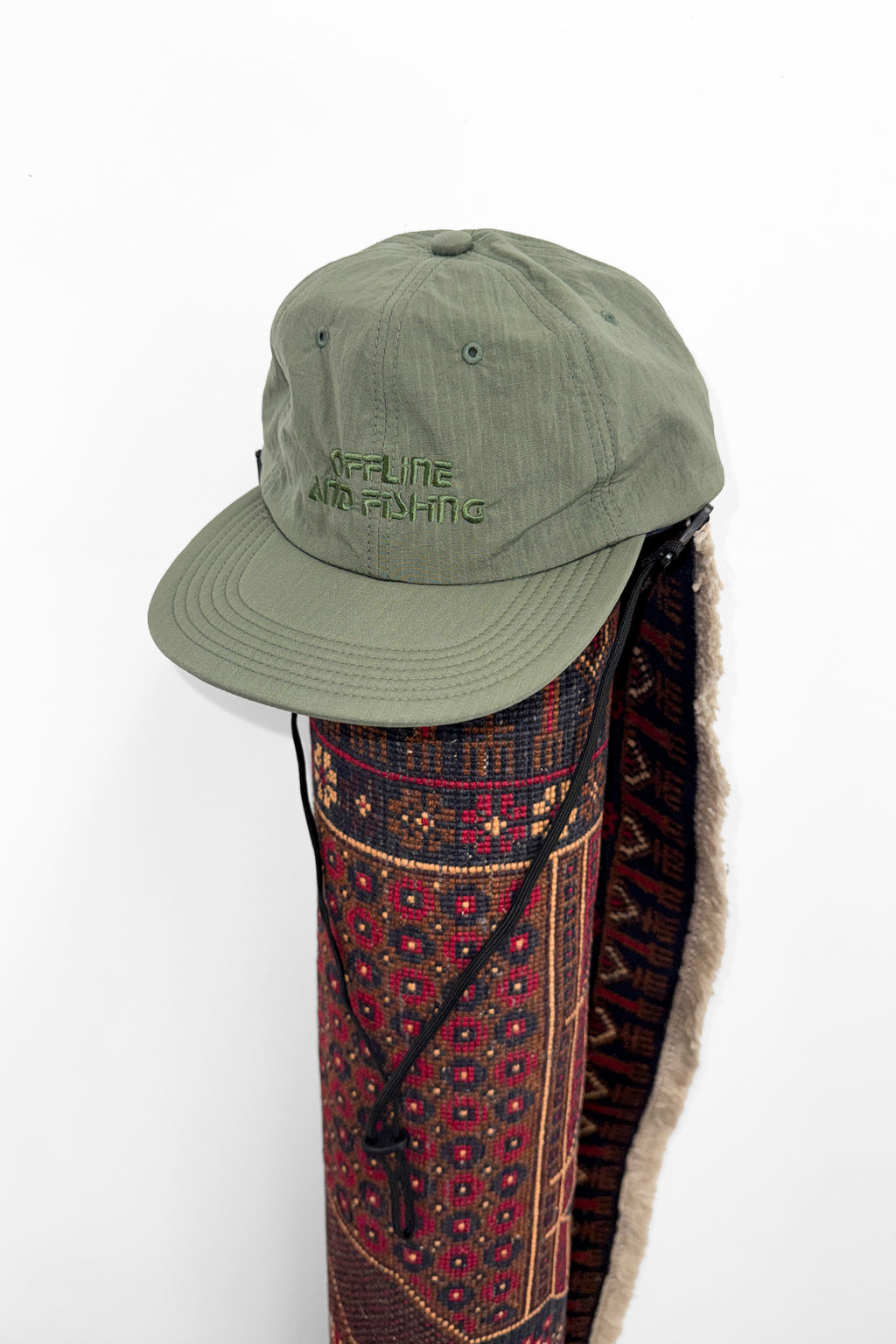 Soft Brim 6 Panel Cap w/ Chin Strap (Offline)