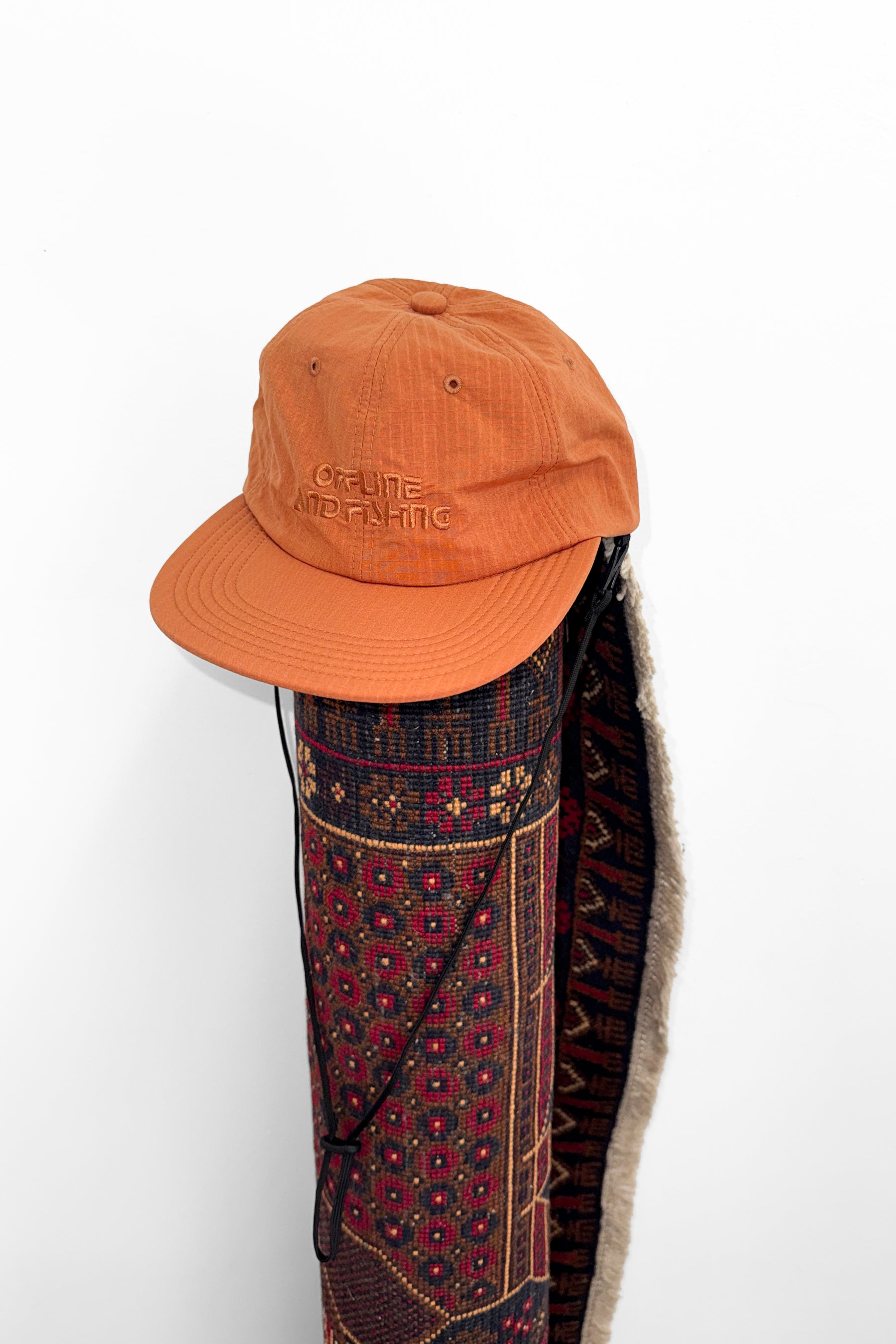 Soft Brim 6 Panel Cap w/ Chin Strap (Offline)