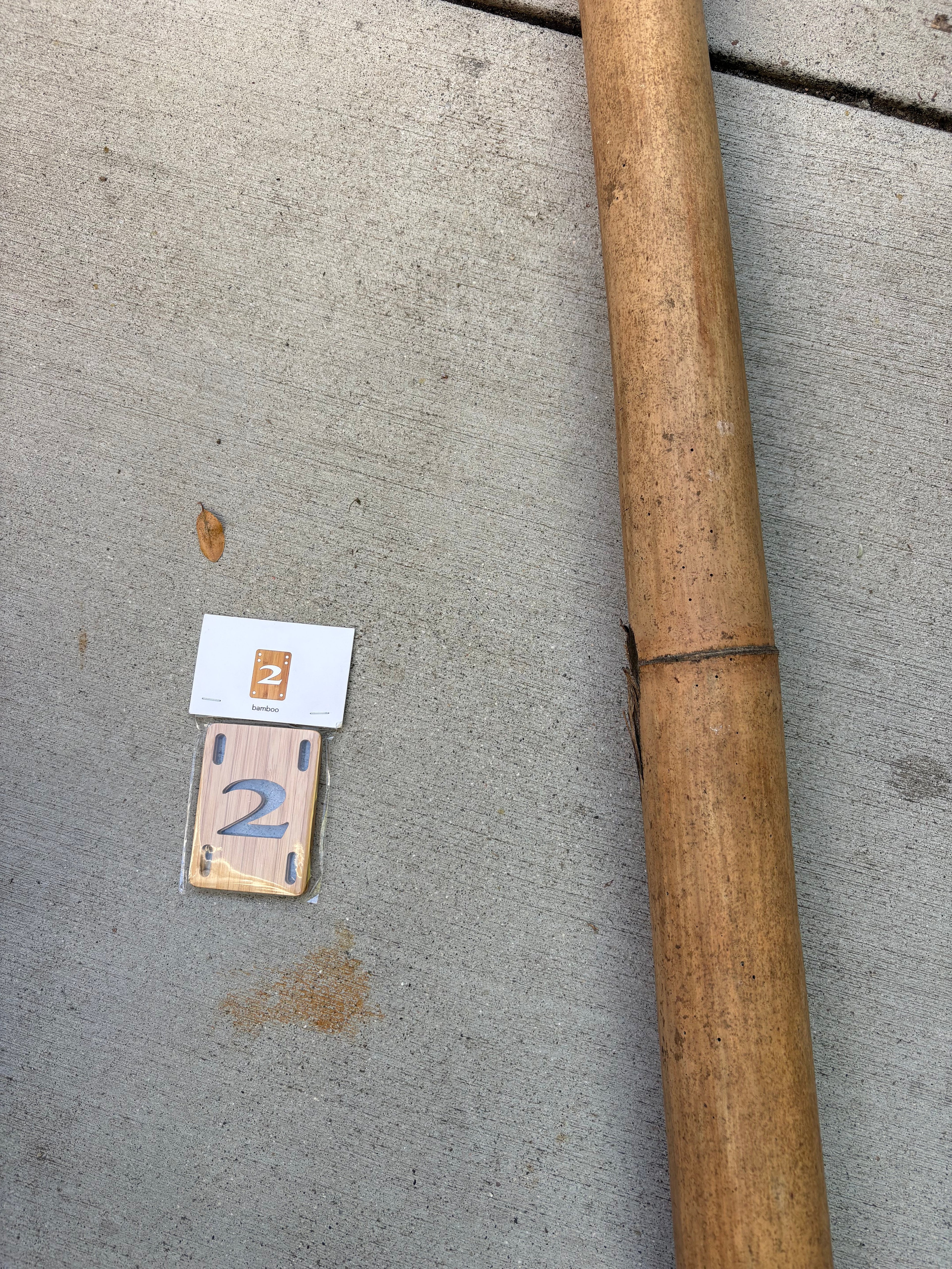 Riser Pads Bamboo 1/8"