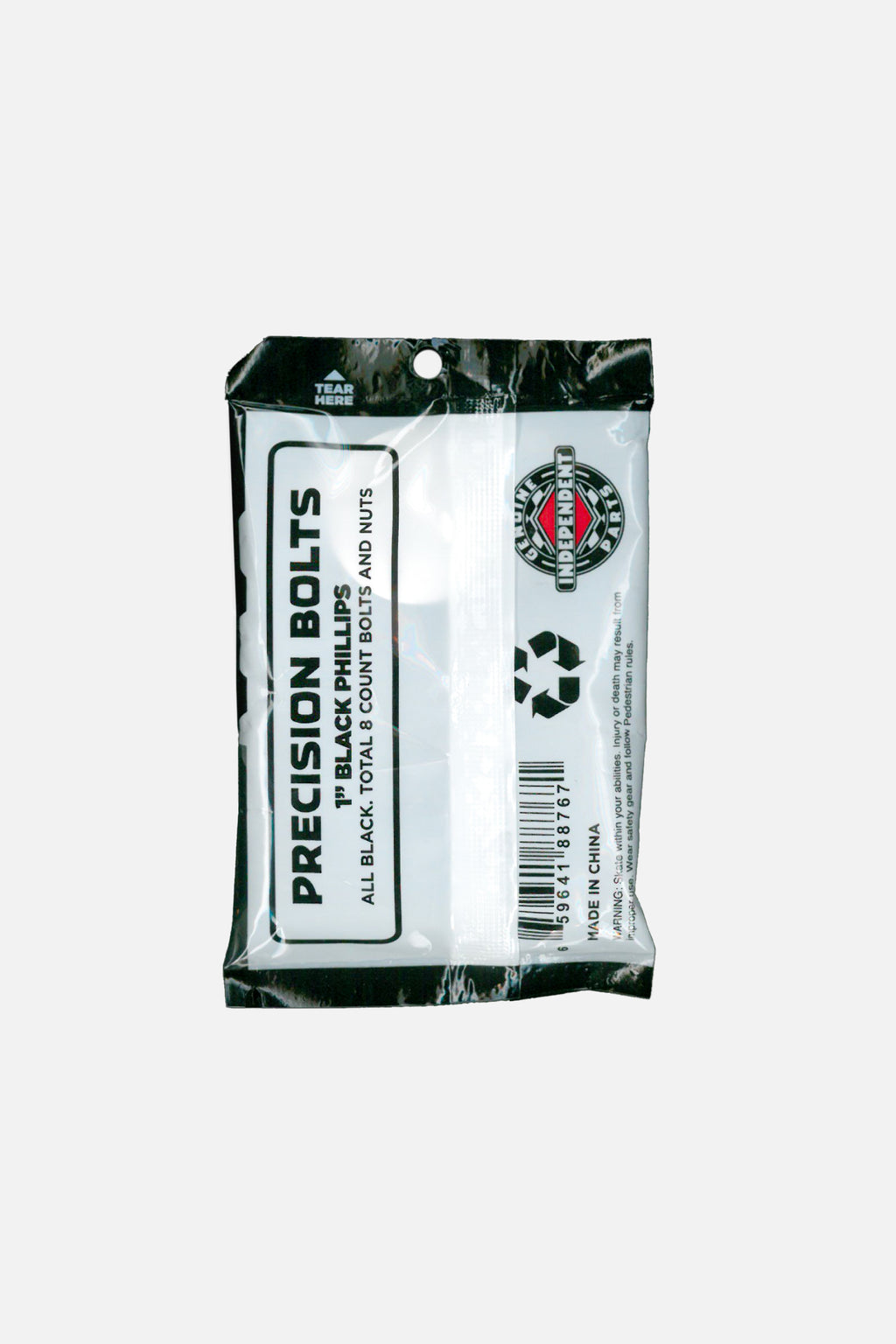 1" Black Phillips Cross Bolts