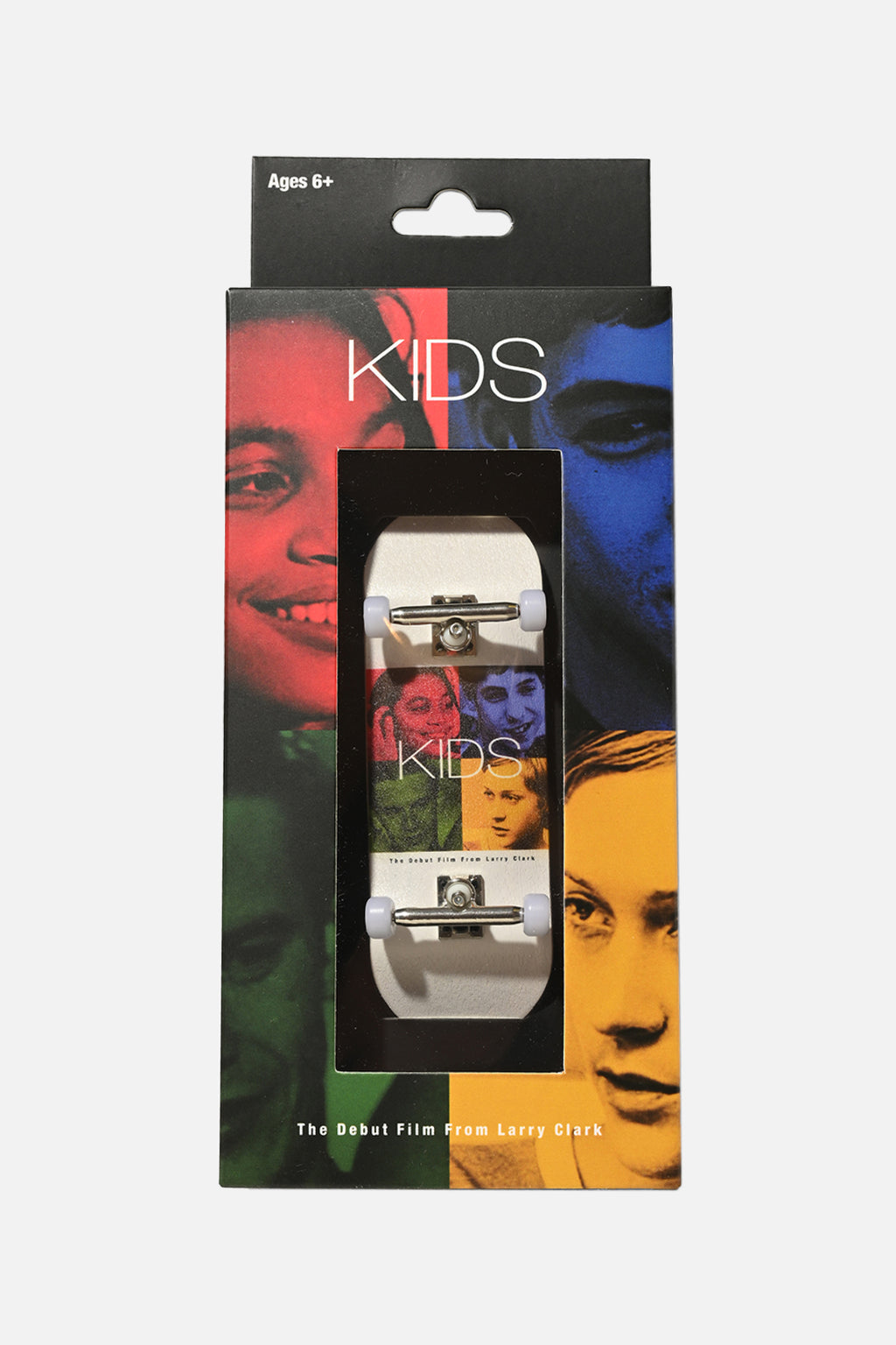 KIDS Fingerboard Poster Design White inspired by the 1995 film KIDS