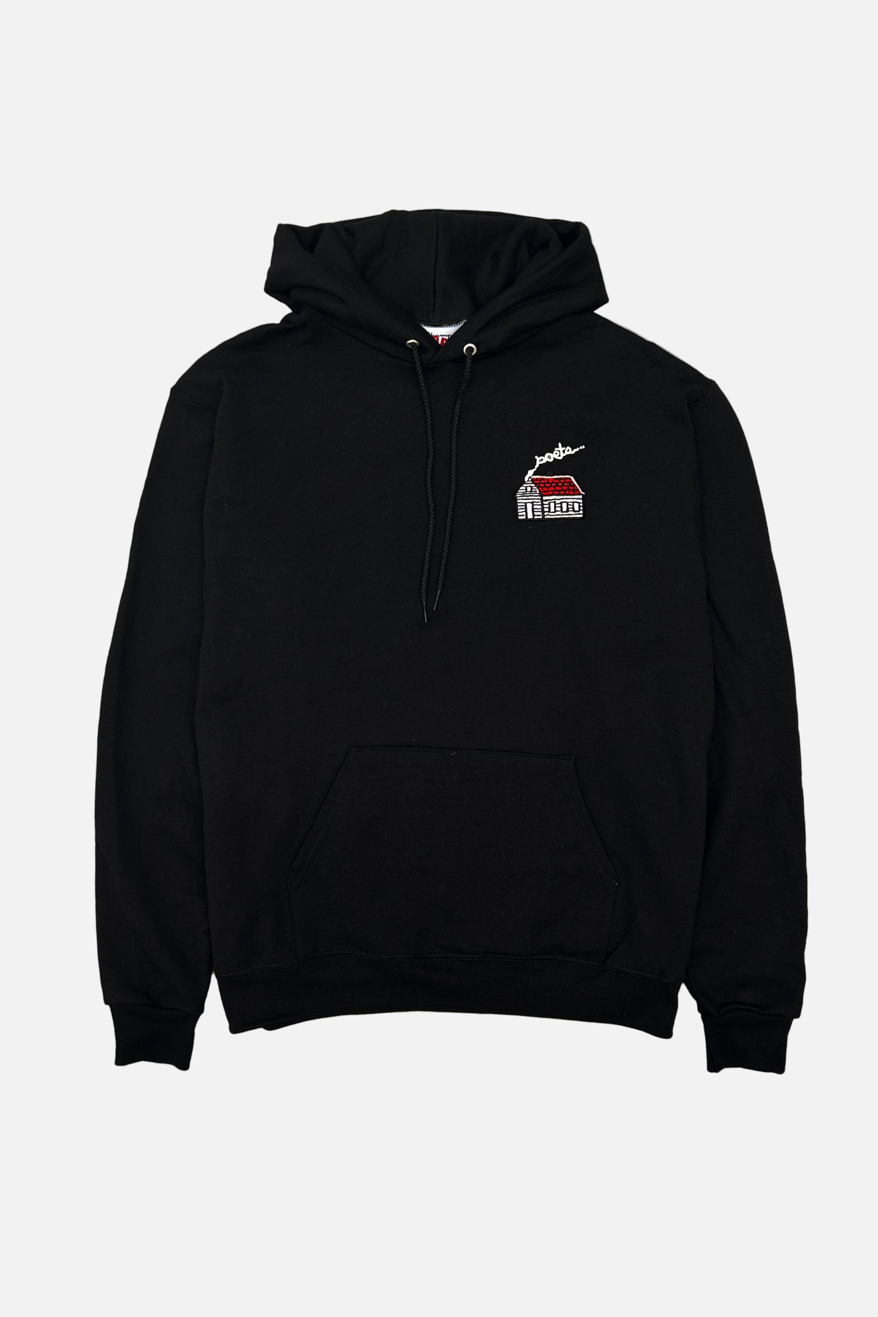 POETS Home Hoodie with embroidered chest logo