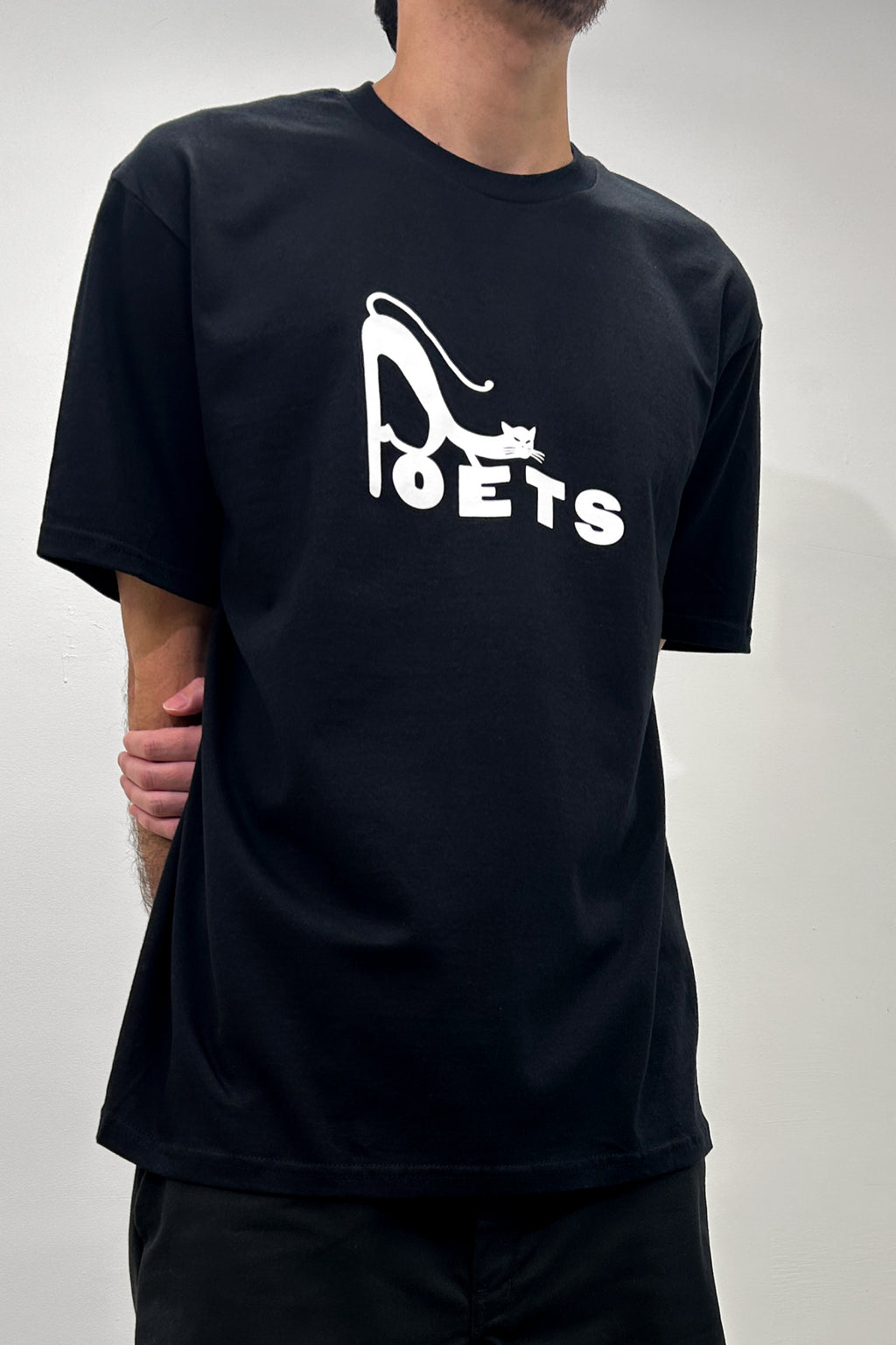 Worn look of POETS Hanna Tee size Large