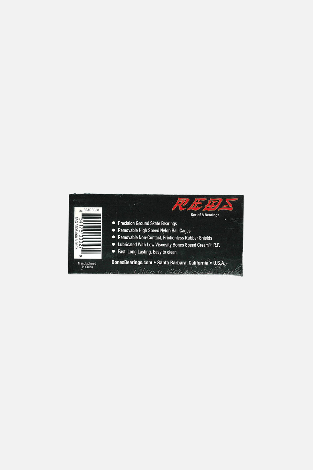 REDS® Skateboard Bearings 8 pack