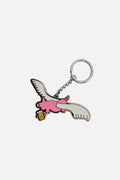 Flying Pig Keychain
