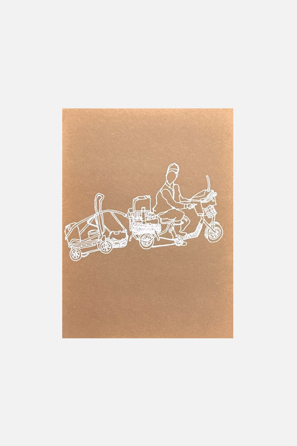 Untitled drawing on paper by Mari original artwork