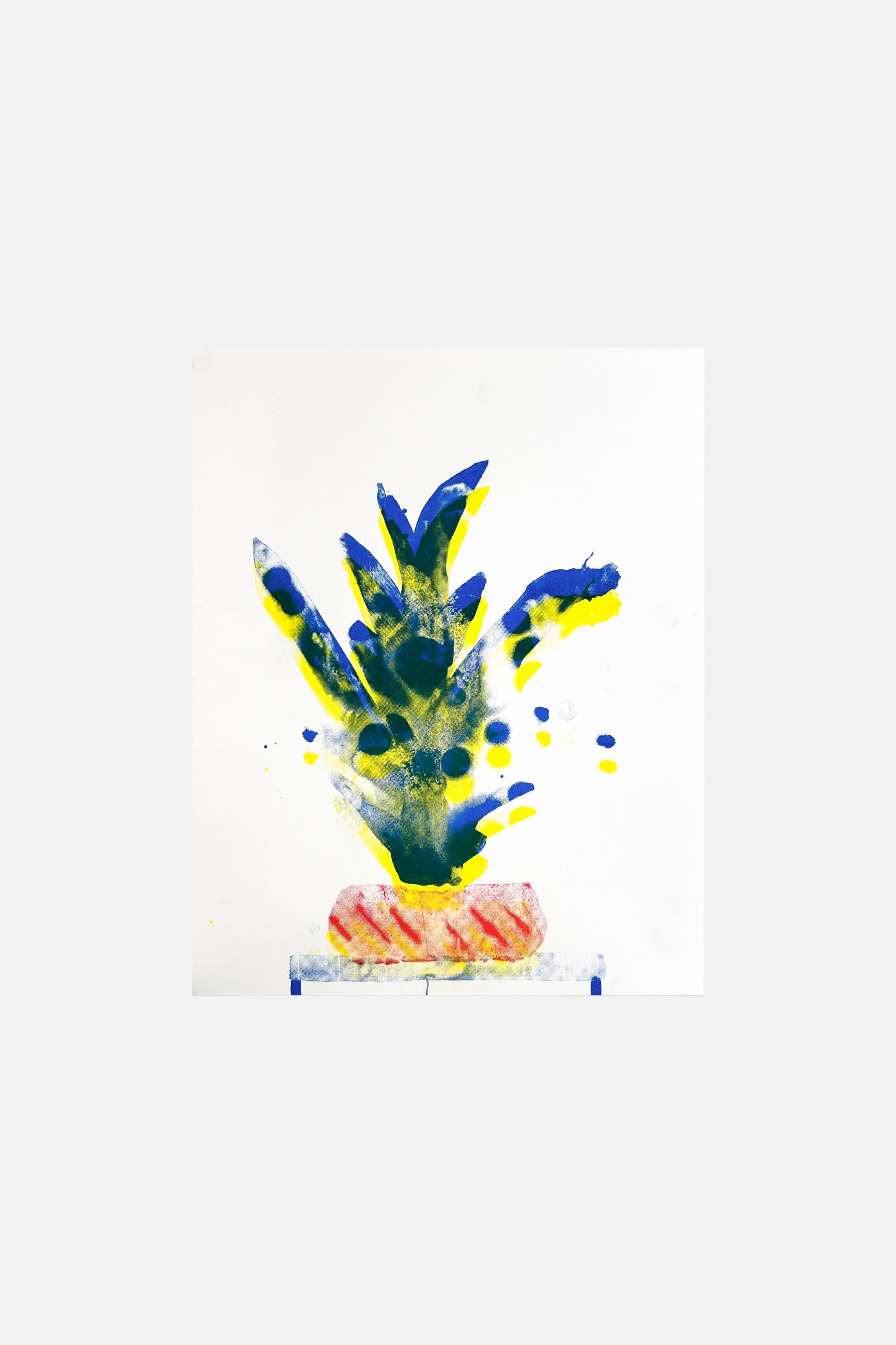 Risograph Print Paul Wackers リソグラフプリント ポスター Colpa press 16(Sixteen)