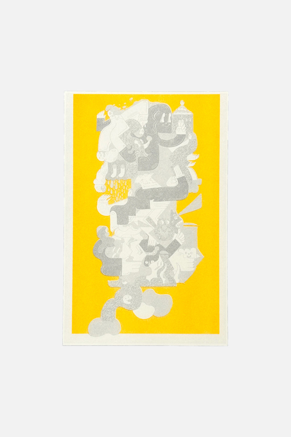 Robi and Mari Risograph Print poster リソグラフ プリント ポスター エディション